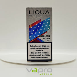 Liqua American blend 12mg 10ml - Vapro Vapes