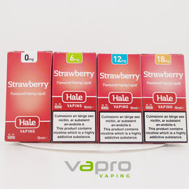 Hale Strawberry 10ml (18mg) - Vapro Vapes