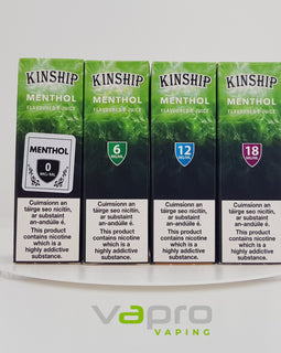 Kinship Menthol 6mg 10ml - Vapro Vapes