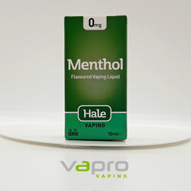 Hale Menthol 10ml (0mg) - Vapro Vapes