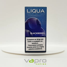 Liqua Blackberry 12mg - Vapro Vapes