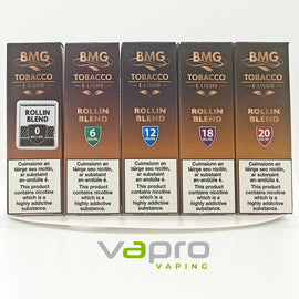 BMG Rolling Blend 12mg 10ml - Vapro Vapes