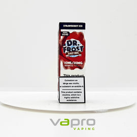 Dr Frost Strawberry Ice Salt Nic 20mg 10ml - Vapro Vapes