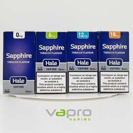 Hale Sapphire 10ml (0mg) - Vapro Vapes