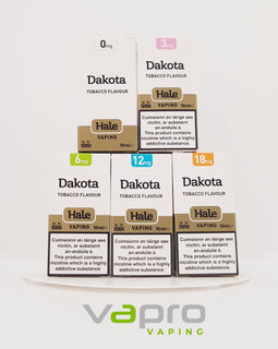 Hale Dakota 10ml (6mg) - Vapro Vapes