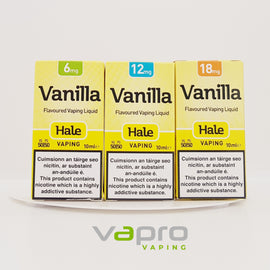 Hale Vanilla 10ml (18mg) - Vapro Vapes