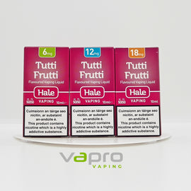 Hale Tutti Frutti 10ml 0mg - Vapro Vapes