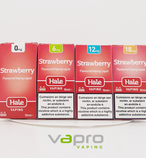 Hale Strawberry 10ml (6mg) - Vapro Vapes