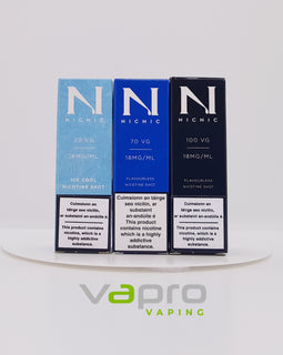Nic nic Ice Cool Nicotine Shot 18mg 10ml - Vapro Vapes