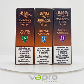 BMG Royal Carlos 6mg 10ml - Vapro Vapes