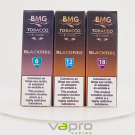 BMG Blackfire 0mg 10ml - Vapro Vapes