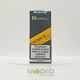 Uwell Crown 3 Coil 0.4 (single) - Vapro Vapes