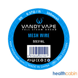 Vandy Vape Mesh Wire SS316L 300MESH 5FT - Vapro Vapes