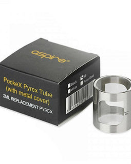 Aspire PockeX Glass Stainless - Vapro Vapes